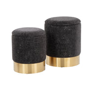 Marla - Contemporary Nesting Ottoman Set - R&R Furniture Gallery (Fountain Valley, CA)