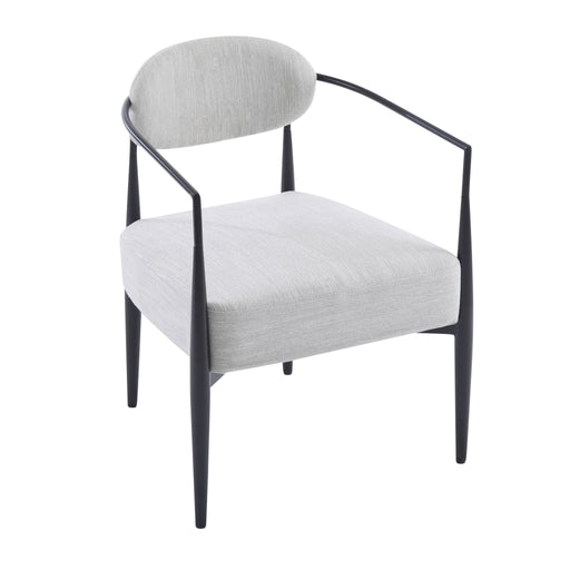 Modern Upholstered Accent Armchair With Pocket Spring Seat - R&R Furniture Gallery (Fountain Valley, CA)