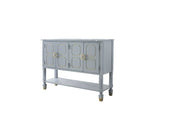 House Marchese - Server - Pearl Gray - R&R Furniture Gallery (Fountain Valley, CA)