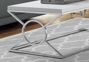 Table, Rectangular, Glossy Contemporary & Modern - White - R&R Furniture Gallery (Fountain Valley, CA)