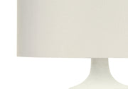 Lighting, Table Lamp, Resin, Contemporary - Cream - R&R Furniture Gallery (Fountain Valley, CA)