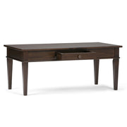 Carlton - Coffee Table - Dark Tobacco Brown - R&R Furniture Gallery (Fountain Valley, CA)