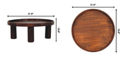 Crescent - Coffee Table - Chestnut - R&R Furniture Gallery (Fountain Valley, CA)