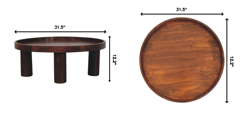 Crescent - Coffee Table - Chestnut - R&R Furniture Gallery (Fountain Valley, CA)