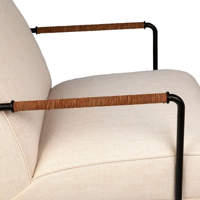 Ortiz - Occasional Chair - Black And Cream