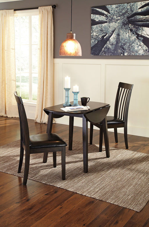 Hammis - Round Dining Drop Leaf Table Set - R&R Furniture Gallery (Fountain Valley, CA)