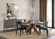 Rodrigo - Round Dining Table - Hickory Brown - R&R Furniture Gallery (Fountain Valley, CA)
