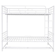 Metal Bunk Bed With Shelf And Guardrails - R&R Furniture Gallery (Fountain Valley, CA)