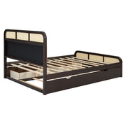Platform Bed With Trundle And 2 Drawers - R&R Furniture Gallery (Fountain Valley, CA)
