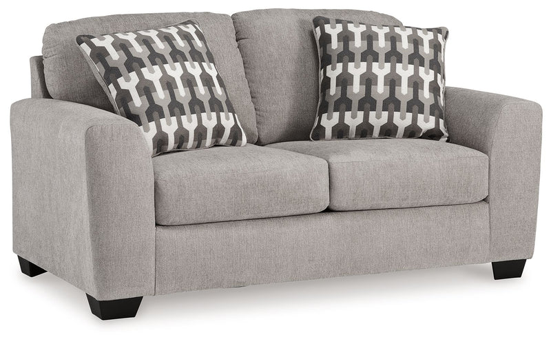 Avenal Park - Loveseat - Flannel - R&R Furniture Gallery (Fountain Valley, CA)