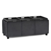 Avalon - Multi Functional Storage Ottoman - R&R Furniture Gallery (Fountain Valley, CA)