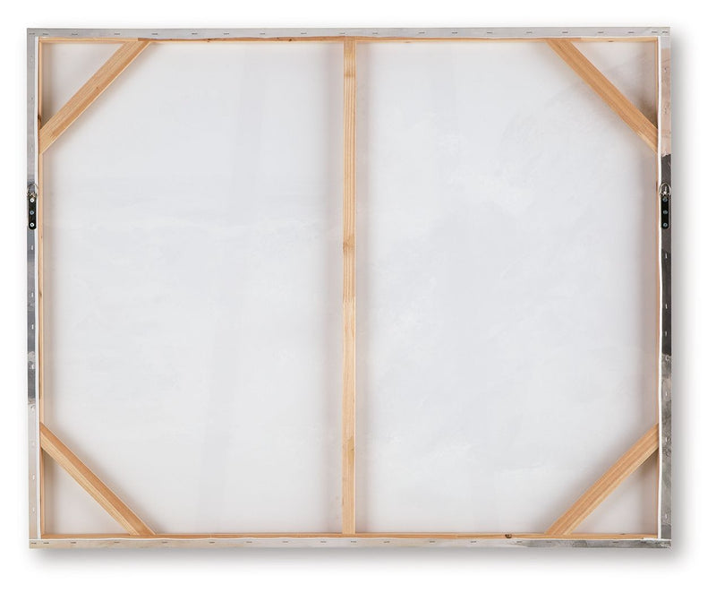 Worthner - Wall Art - Tan / Gray / White - R&R Furniture Gallery (Fountain Valley, CA)