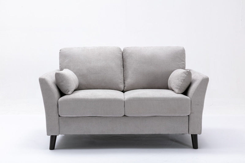 Damian - Woven Fabric Loveseat - R&R Furniture Gallery (Fountain Valley, CA)