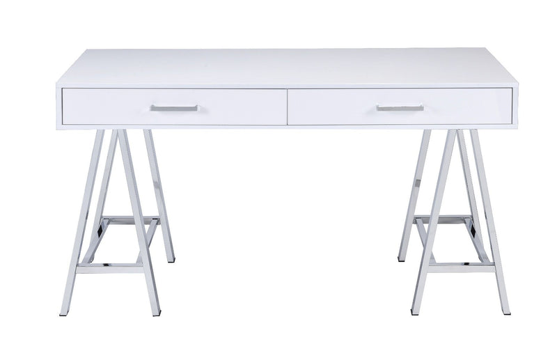 Coleen - Writing Desk With USB - R&R Furniture Gallery (Fountain Valley, CA)