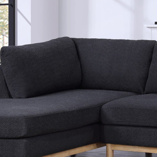 Hallie - Wide Sherpa Double Chaise U-Shape Sectional Sofa - R&R Furniture Gallery (Fountain Valley, CA)