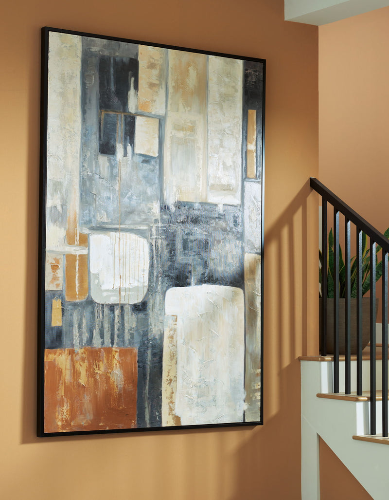 Howford - Wall Art - Brown / Black / Gray - R&R Furniture Gallery (Fountain Valley, CA)