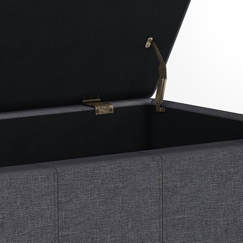 Dover - Upholstered Storage Ottoman Bench - R&R Furniture Gallery (Fountain Valley, CA)