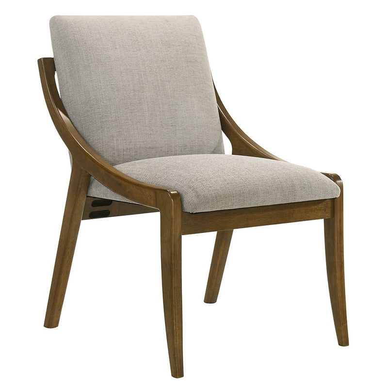 Danzel - Side Chair (Set of 2) - Gray / Vintage Oak - R&R Furniture Gallery (Fountain Valley, CA)