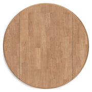 Gesthaven - Round Dining Room Drop Leaf Table - R&R Furniture Gallery (Fountain Valley, CA)