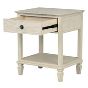 Victoria - Bedside Table With Drawer And Shelf - R&R Furniture Gallery (Fountain Valley, CA)