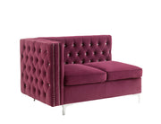 Jaszira - Modular - Armless Loveseat w/2 Pillows - R&R Furniture Gallery (Fountain Valley, CA)