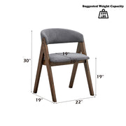Keiki - Side Chair (Set of 2) - Walnut - R&R Furniture Gallery (Fountain Valley, CA)
