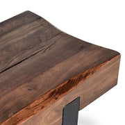 Duarte - Solid Wood Bench - Reclaimed Brown - R&R Furniture Gallery (Fountain Valley, CA)