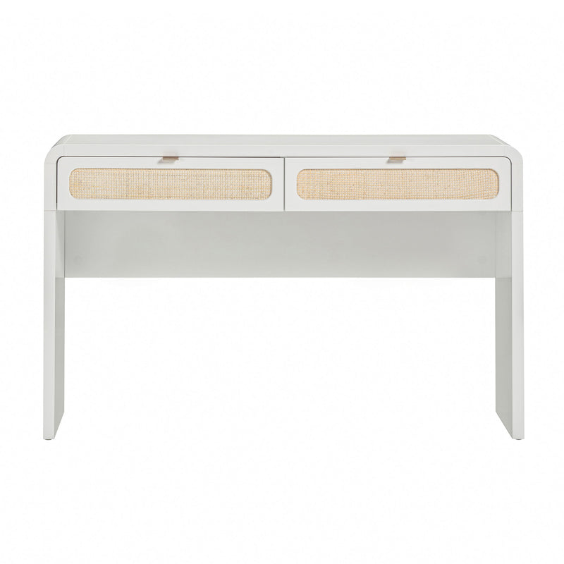 Patty - Rattan Console Desk - R&R Furniture Gallery (Fountain Valley, CA)