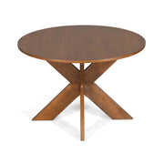 Round Dining Table Kitchen Table - Cherry - R&R Furniture Gallery (Fountain Valley, CA)