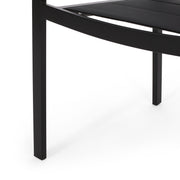 Baird - Outdoor Mesh And Aluminum Dining Chairs - Black - R&R Furniture Gallery (Fountain Valley, CA)