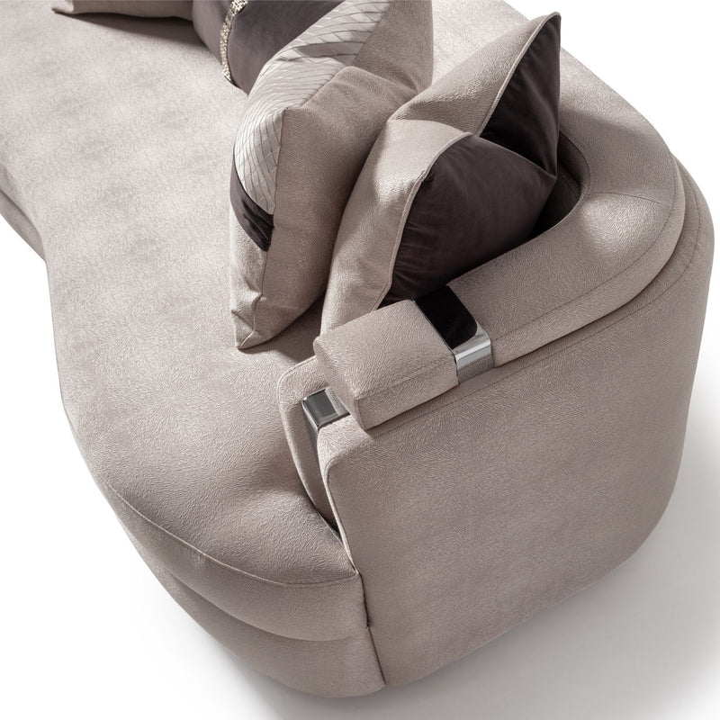 Carmela - Sofa - Zinc / Silver - R&R Furniture Gallery (Fountain Valley, CA)