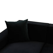 Olafur - Velvet Sectional - R&R Furniture Gallery (Fountain Valley, CA)