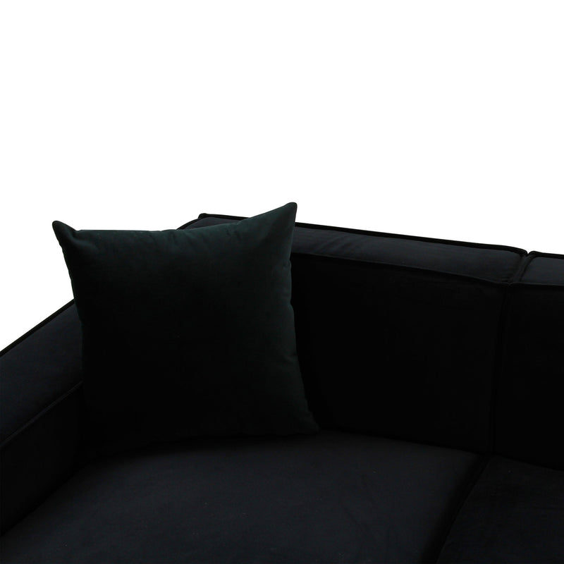 Olafur - Velvet Sectional - R&R Furniture Gallery (Fountain Valley, CA)