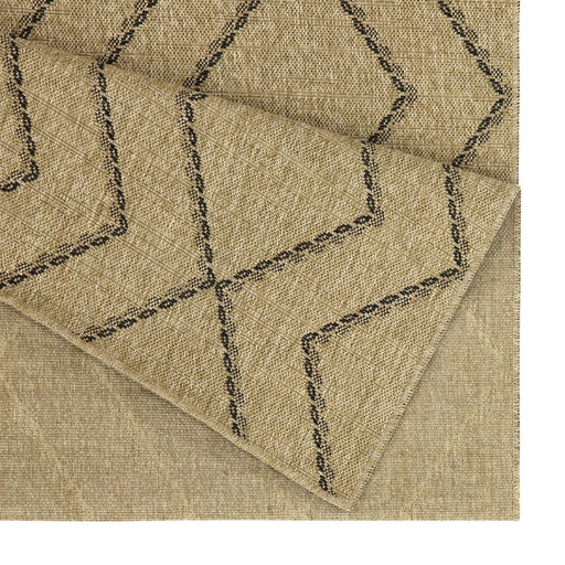 Earth - 5'3" X 7'3" Indoor, Outdoor Area Rug - Black, Natural - R&R Furniture Gallery (Fountain Valley, CA)