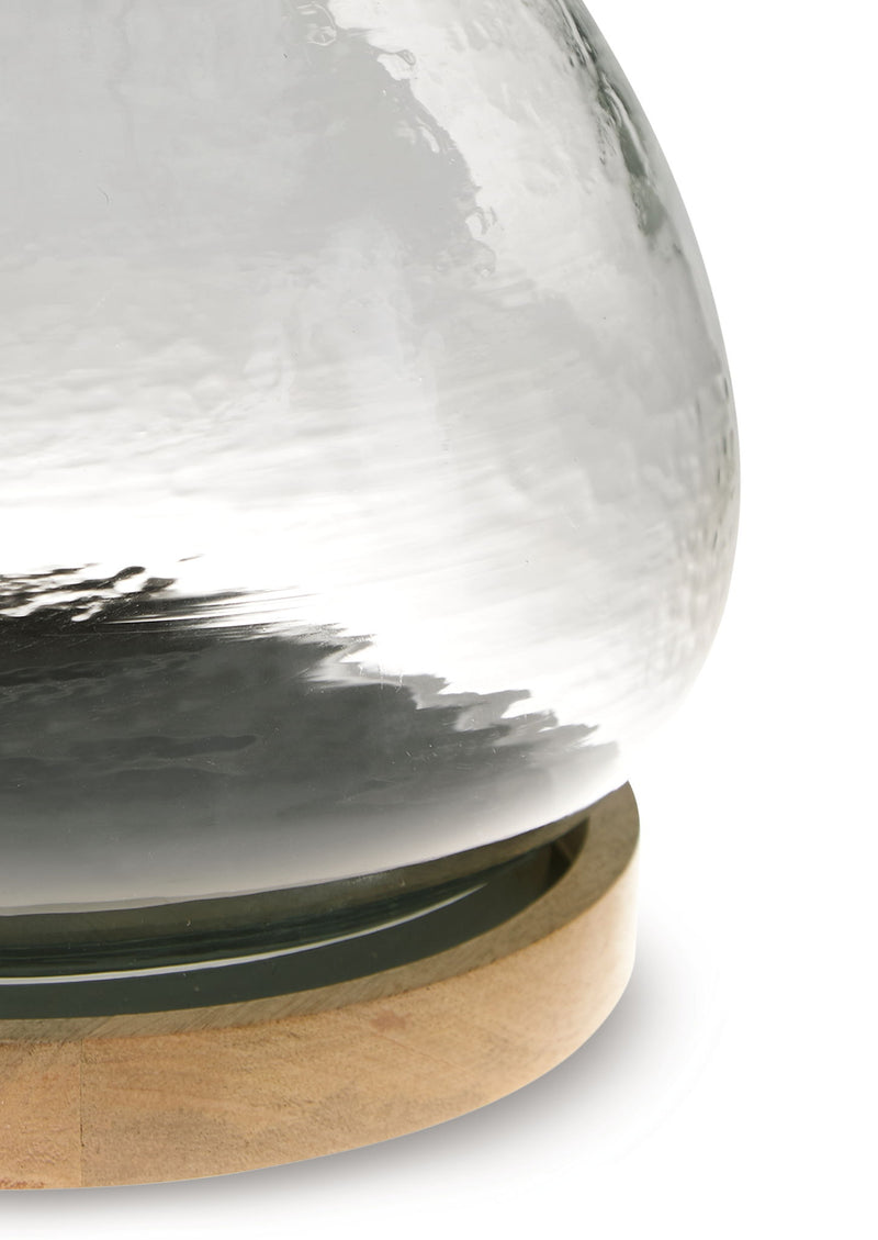 Adalisen - Candle Holder - Clear / Brown - R&R Furniture Gallery (Fountain Valley, CA)