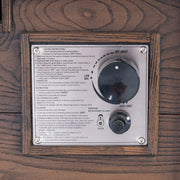 Outdoor Patio Square Gas Burning Mgo Fire Pit, Tank Inside, 40000 Btu - R&R Furniture Gallery (Fountain Valley, CA)