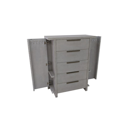 Aromas - Chest With Side Storage - White Oak - R&R Furniture Gallery (Fountain Valley, CA)