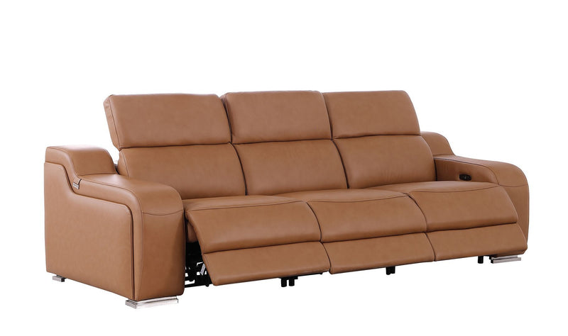 1116 - 7-Piece Modular Power Reclining Sofa, Loveseat & Chair Set In With 6 Power Recliners & Power Headrests