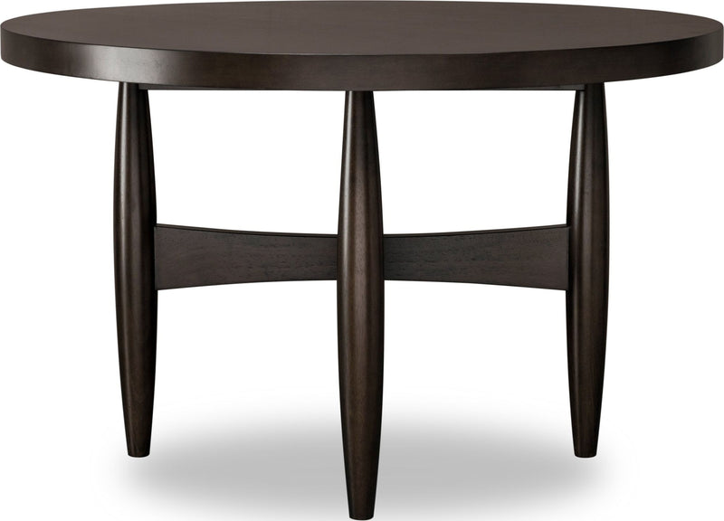 Koko Round Acacia Wood Dining Table in Minx