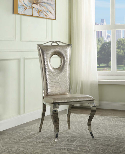 Cyrene - Glam - Side Chair - R&R Furniture Gallery (Fountain Valley, CA)