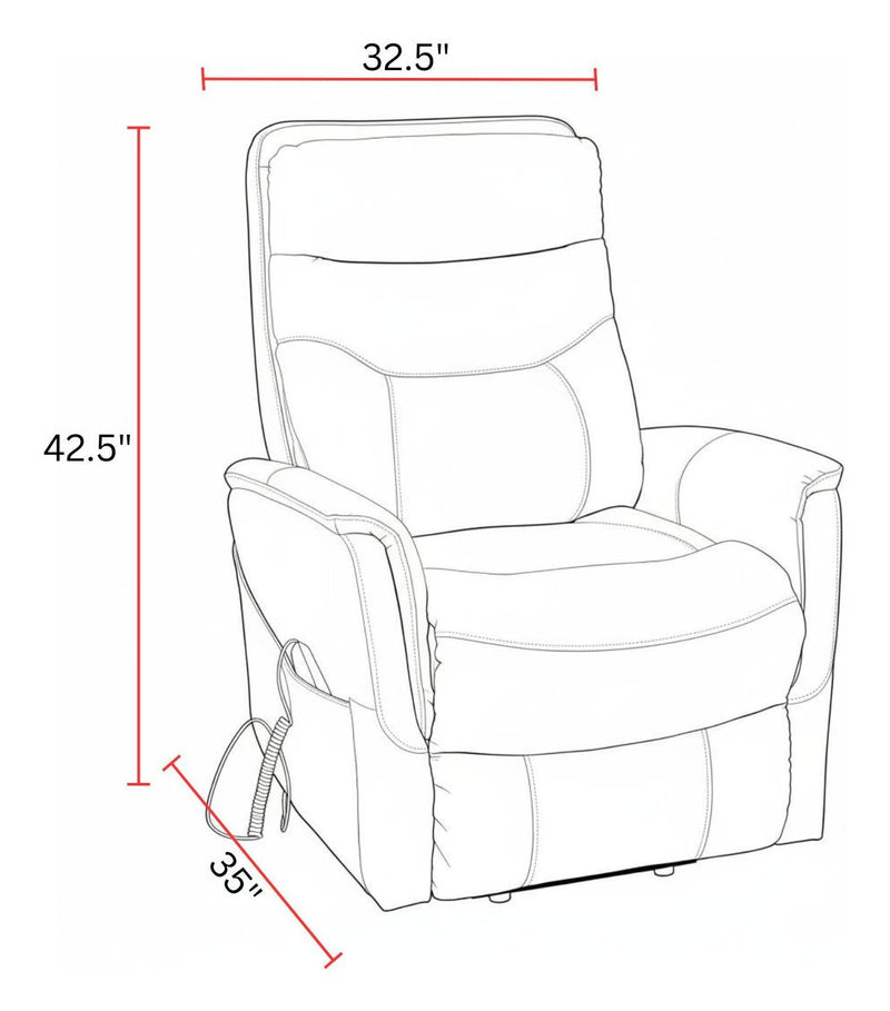 Gemini - Power Lift Recliner With Articulating Headrest - R&R Furniture Gallery (Fountain Valley, CA)