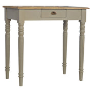 Hand Painted Writing Desk - Gray - R&R Furniture Gallery (Fountain Valley, CA)