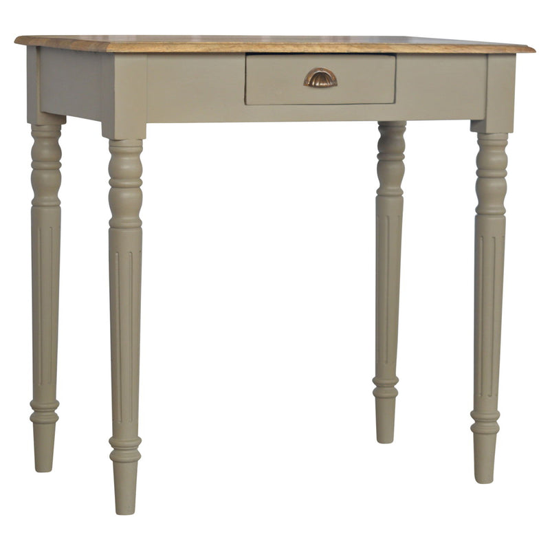 Hand Painted Writing Desk - Gray - R&R Furniture Gallery (Fountain Valley, CA)