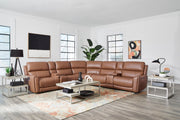 Hancock - Zero Gravity Power Reclining Sectional With Power Adjustable Headrests - R&R Furniture Gallery (Fountain Valley, CA)