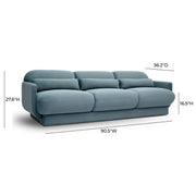 Azalea - Velvet Sofa - R&R Furniture Gallery (Fountain Valley, CA)