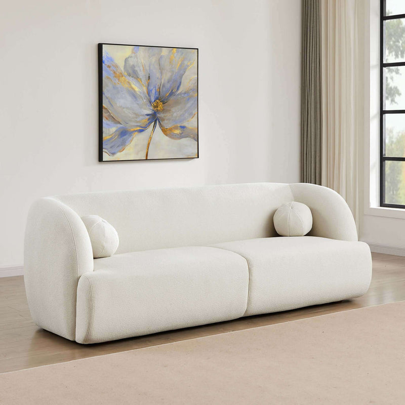Anna - French Boucle Sofa - R&R Furniture Gallery (Fountain Valley, CA)