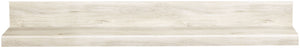 Bellaby entertainment center by Signature Design by Ashley in a distressed white finish