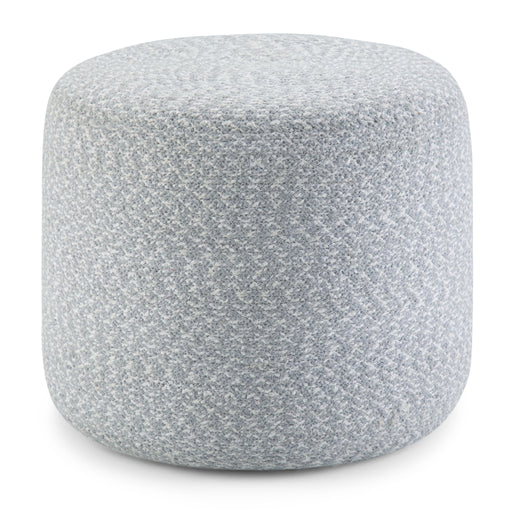 Bayley - Versatile Round Braided Pouf - R&R Furniture Gallery (Fountain Valley, CA)