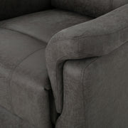 Noble House contemporary swivel glider recliner chair with plush upholstery and smooth swivel and gliding features.