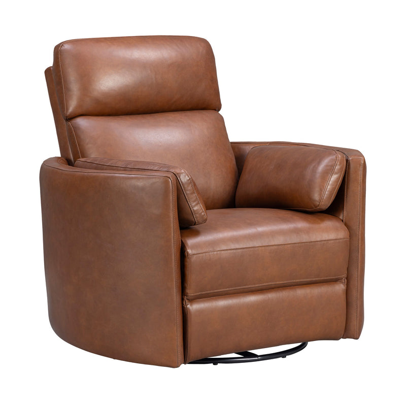 Parker Living Radius Power Swivel Glider Recliner chair set with plush upholstery and modern design in a cozy living space.
